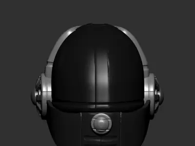 gas mask helmet scifi high poly sculpt  ver 1 3d printable  3D model buy