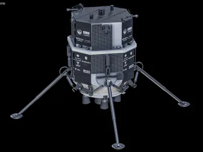  Lunar Lander Hakuto-R PBR 