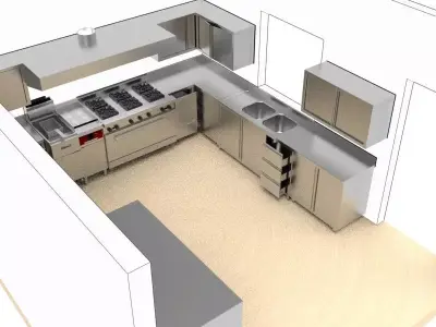 KITCHEN 59 3D model