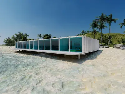 Casa Scene-villa-Temporary accommodation villa-Villa condo 3D model buy