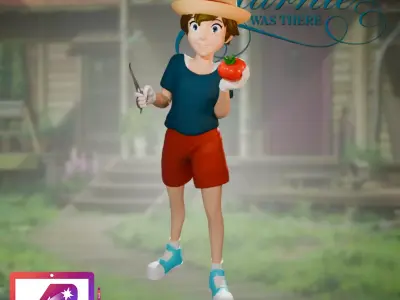 Anna Sasaki from When Warnie was there 3D print model