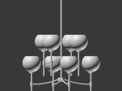 Hamilton Chandelier 3D model