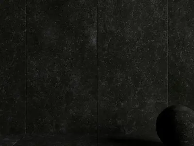 Stone Wall Tiles Kibo Black 120x270 Set 1 Texture