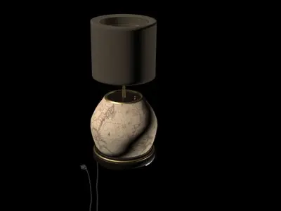 Classic Table Lamp Free 3D model