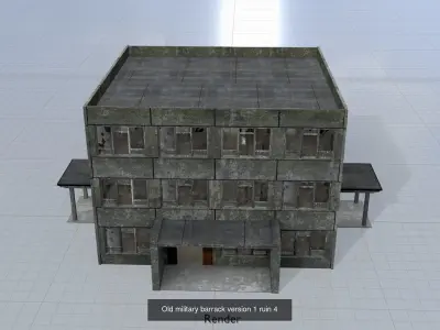 Old military barracks version 1 package