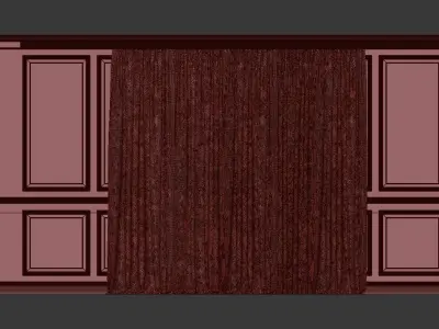 Curtain Set 71 3D model