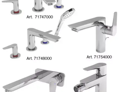 Kitchen Faucet Collection HANSGROHE Talis E 3D model