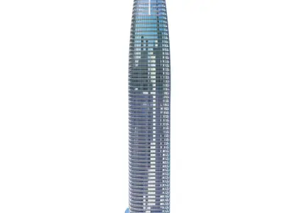 Skyscraper Salesforse tower 3D model