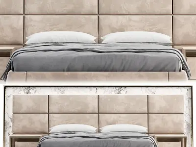  AUBADE BED By Visionnaire 3D model