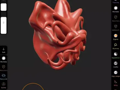 Alien Plant Monster 3D model