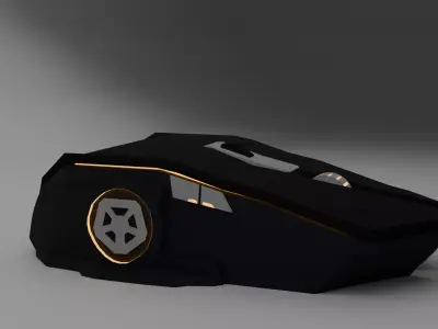 Mouse Free low-poly 3D model