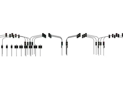 Traffic lights - Traffic - Signaling - Pedestrian - Cyclist 3D model