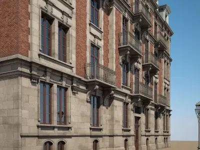 City Building 07 3D model