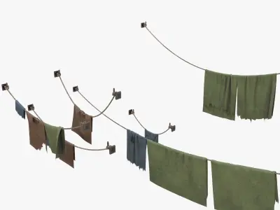 Cloth dirty 3D model