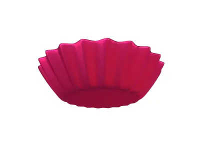 Cupcake Mold v1 005 Low-poly 3D model