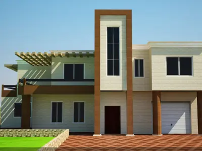 Modern Villa 3D model