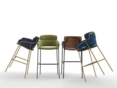 Strike Stool 3D model