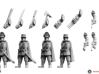 Valour Korps - General Waldemar 3D print model