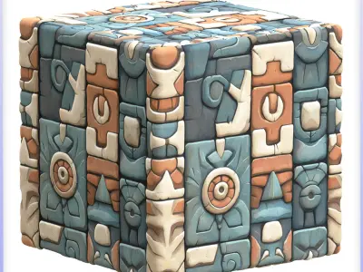 Stylized Wall Seamless Texture Texture 8