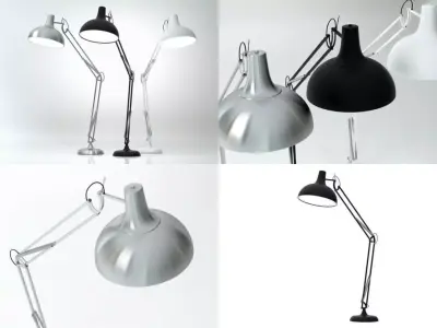 Atlas Floor Lamp 3D model