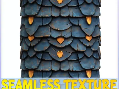  Stylized Roof Seamless Texture Texture order