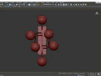 Viaggio Wall Sconce Low-poly 3D model