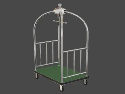 Hotel Cart 3D model