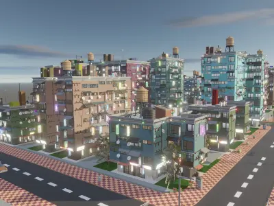 RK BUILDING GENERATOR  3D model