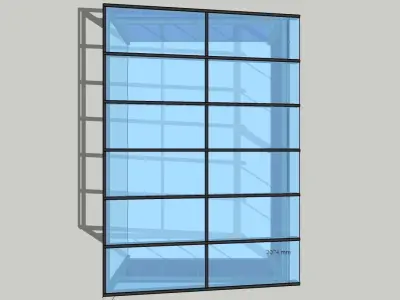 Wintergarden 5840x3850 mm 3D model