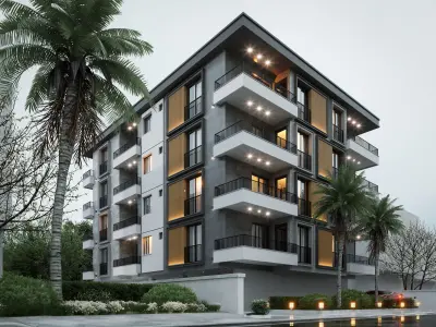 Modern simple Apartment 3D model