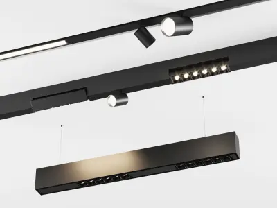 Supersystem Integral by Zumtobel 3D model