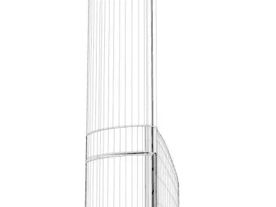 Wood stove CP Low-poly 3D model