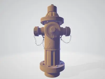 Fire Hydrant 13 - Safety and Emergency Equipment 3D model