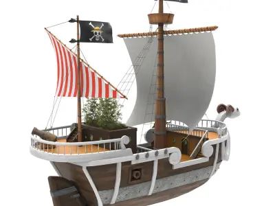 GOING MERRY 3D model
