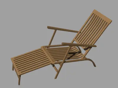 Outside chairs 3D model