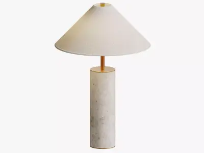 Adelaide Marble Table Lamp 3D model