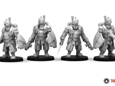 Primus Scion - Ogre Squad 3D print model