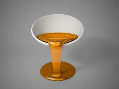 06 MELTHING CHAIR  3D model