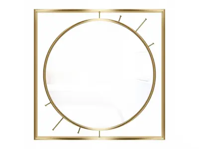 Mirror in a metal frame GZ-M1065 3D model