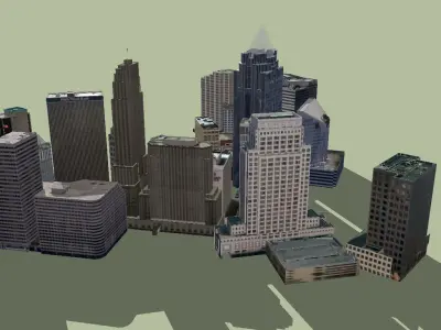 Cincinnati Bundle 3D model