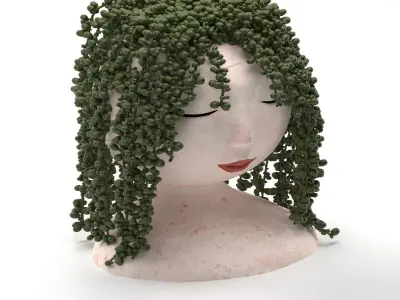 plant-indoor-02 3D model