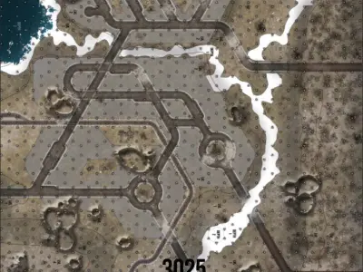 Futuristic Urban 6mm Scale 3D Printable Assets 3D print model