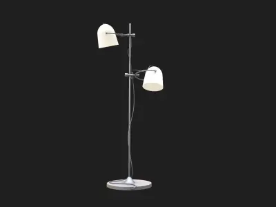 Floor Lamp Low-poly 3D model
