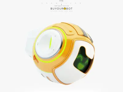 Dog walker V bot  3D model