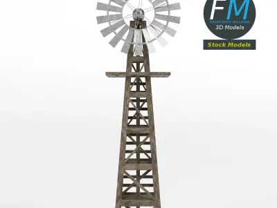 Windmill 2 3D model
