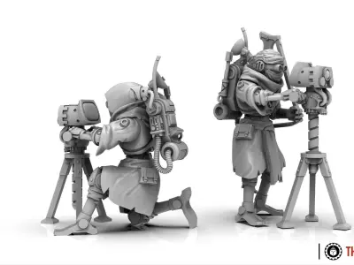 Dark Techno - Infantxii Rovers 3D print model