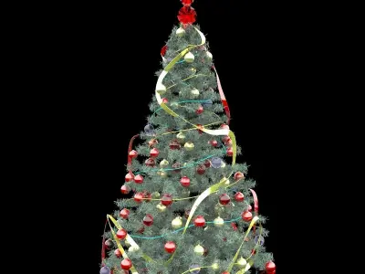 Christmas tree 3D model