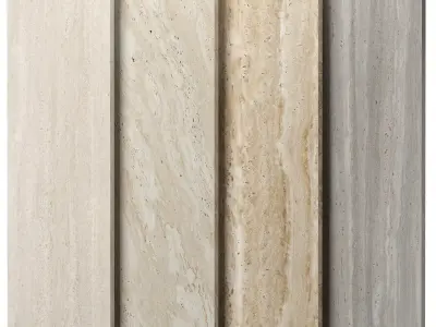 Travertine Porcelain tiles - set 01 Texture