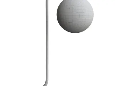 Grant table lamp 3D model