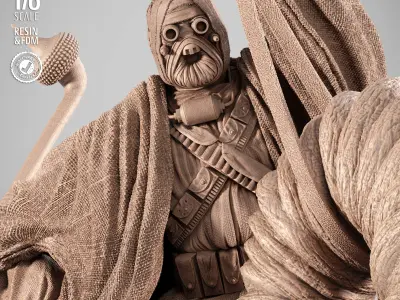 STAR WARS Bantha Sculpture 3D print model